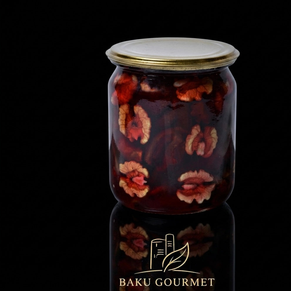 Honey with apples and walnuts / Мёд с яблоками и грецкими орехами 500gr