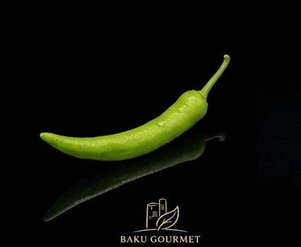 Chili green pepper / Острый зеленый перец 1pc