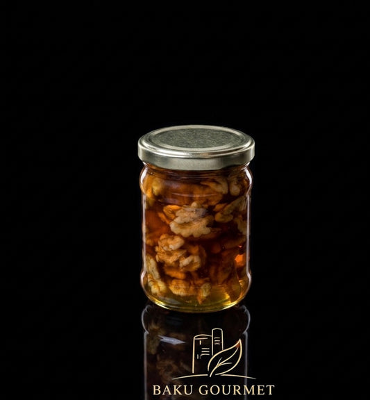 Honey with walnuts / Мёд с грецким орехами 300gr