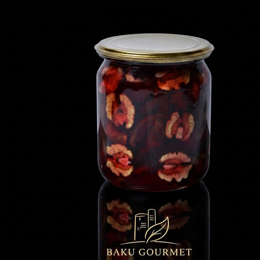 Honey with apples and walnuts / Мёд с яблоками и грецкими орехами 500gr