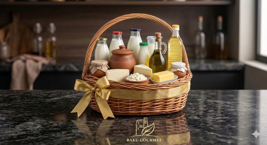 Golden Nectar: Pure Honey Selection from the Caucasus Mountains Big Size